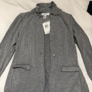 Gray blazer new with tags!